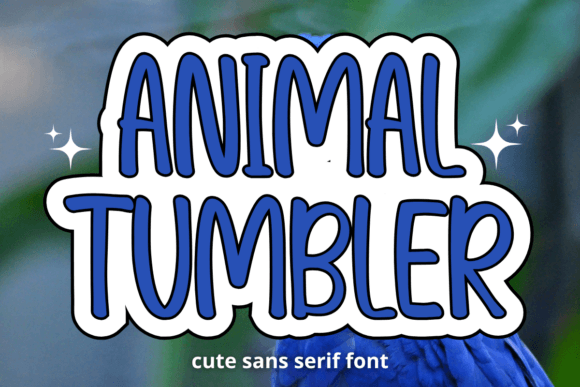 Animal Tumbler: A Playful Sans Serif for Whimsical Brand Identities