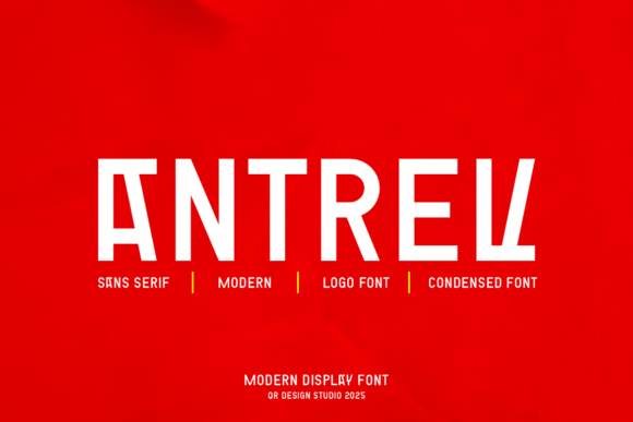 Antrev Typeface Review: A Quirky Sans Serif for Modern Brands