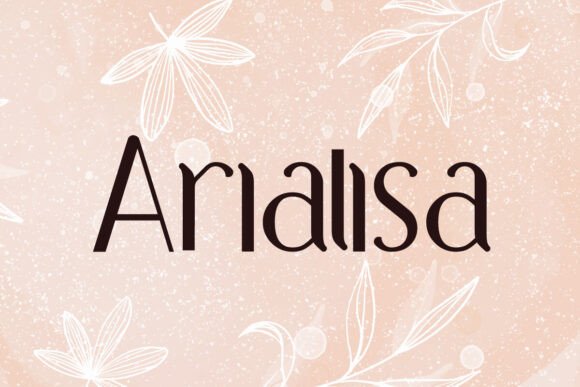 Arialisa Typeface: Elevating Handmade Brand Identity