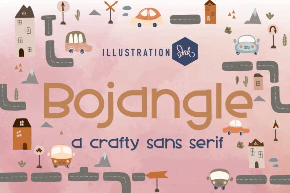 Bojangle: A Hand-Crafted Sans Serif for Editorial Design
