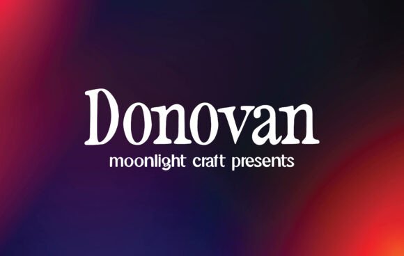 Donovan: The Modern Sans Serif Font for Professional Branding