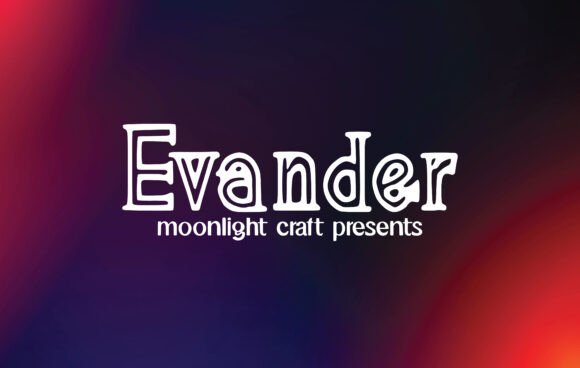 Evander: A Premium Sans Serif Font for Polished Brand Identity