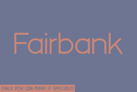 Fairbank Typeface: Elevate Your Digital Brand Identity