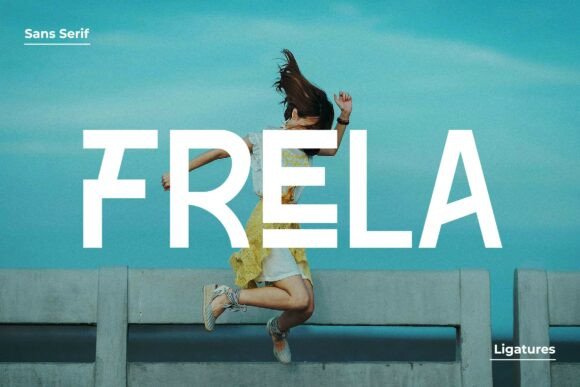 Frela Typeface: Elevating Handmade Brand Identity with Modern Sans Serif Design