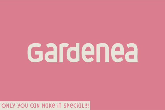 Gardenea: The Sans Serif Font for Consistent Small Business Branding
