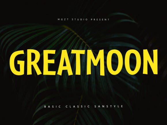 Greatmoon: The Perfect Sans Serif Font for Handmade Brands