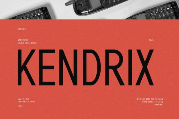 Kendrix: A Timeless Sans Serif for Modern Digital Branding