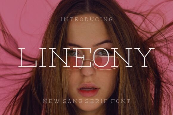 Lineony: A Delicate Sans Serif for Elegant Handmade Branding
