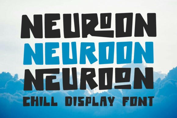 Neuroon: The Quirky Sans Serif Font for Handmade Brands