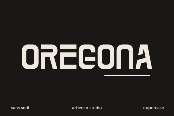 Oregona: A Modern Sans Serif Typeface for Editorial Clarity