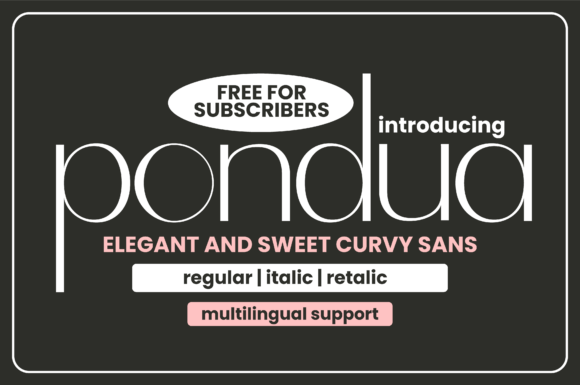 Pondua: A Designer’s Honest Take on This Modern Sans Serif