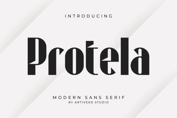 Protela Typeface: A Designer’s Take on Minimalist Branding