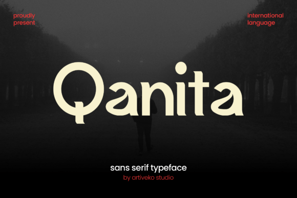 Qanita: The Modern Sans Serif Typeface for Scroll-Stopping Brand Visuals