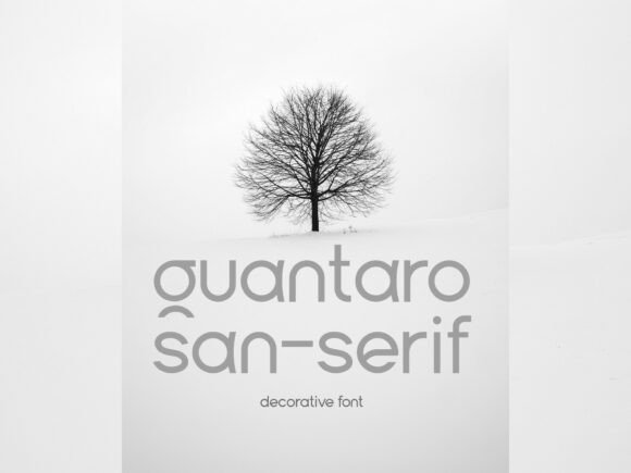Quantaro: A Modern Sans Serif Font for Professional Branding