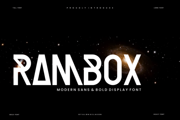 Rambox Typeface: Elevating Handmade Brand Identity