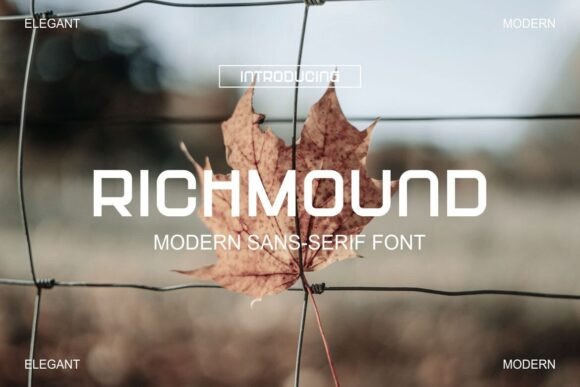 Richmoud Typeface: A Designer’s Take on Modern Brand Identity