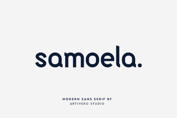 Samoela Typeface: A Modern Sans Serif for Digital Branding