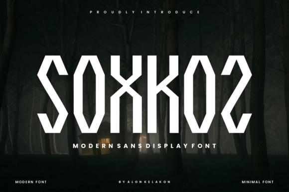 Soxkoz: A Unique Sans Serif Typeface for Modern Brand Identity