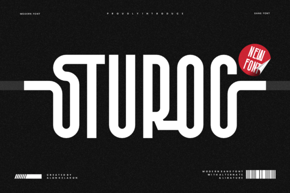 Sturoc: A Modern Sans Serif for Clean Digital Layouts