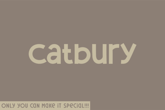 Why Catbury Is the Modern Sans Serif Font Your Brand Needs